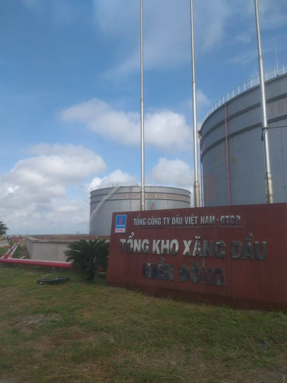 Dự án cung cấp và thi công hệ thống PCCC tổng kho Xăng dầu Cù Lao Tào - TP Vũng Tàu