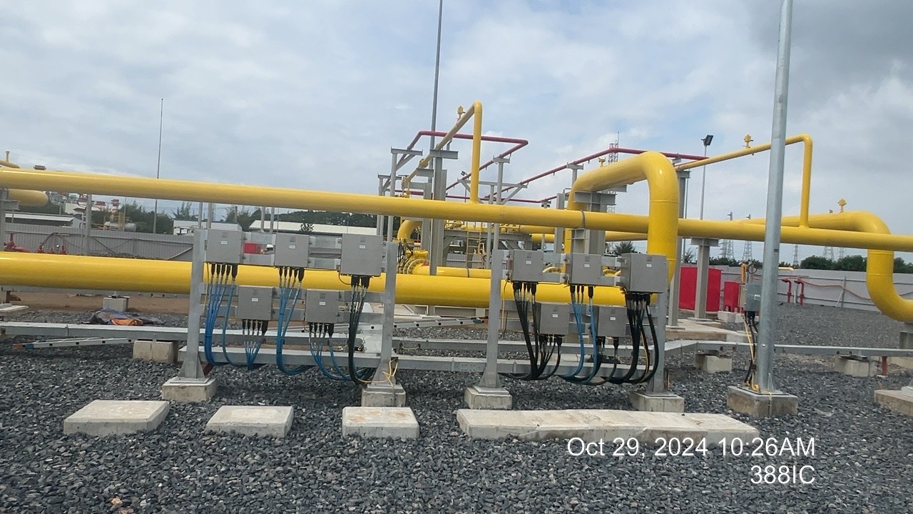 Cung cấp và thi công hệ thống Điện & Điện điều khiển - Dây chuyền cấp khí cho Nhà máy Điện Nhơn Trạch 3 & 4