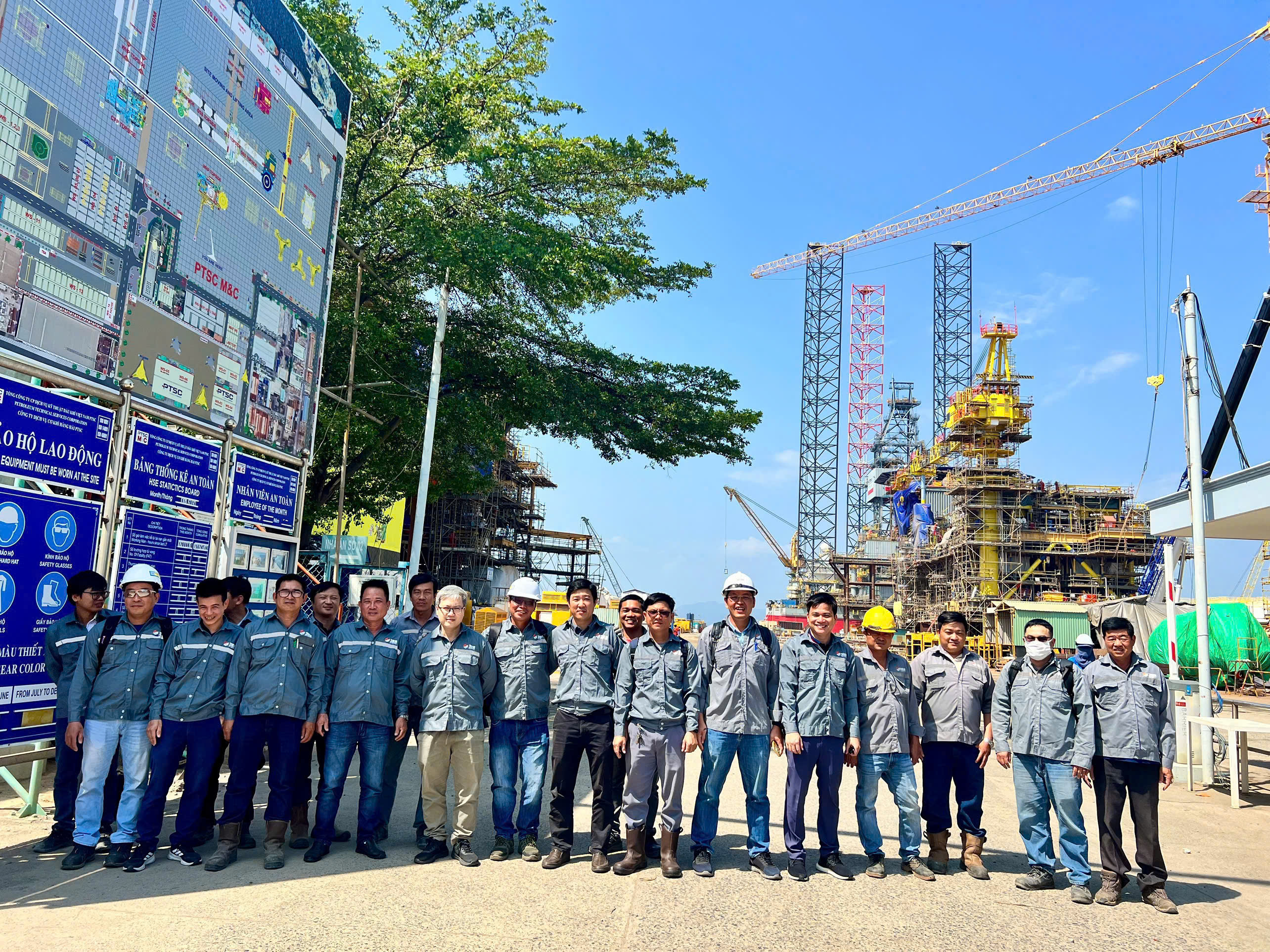Dự án thi công lắp đặt hệ thống điện và điện điều khiển trên khối thượng tầng dự án Daman giai đọan 2