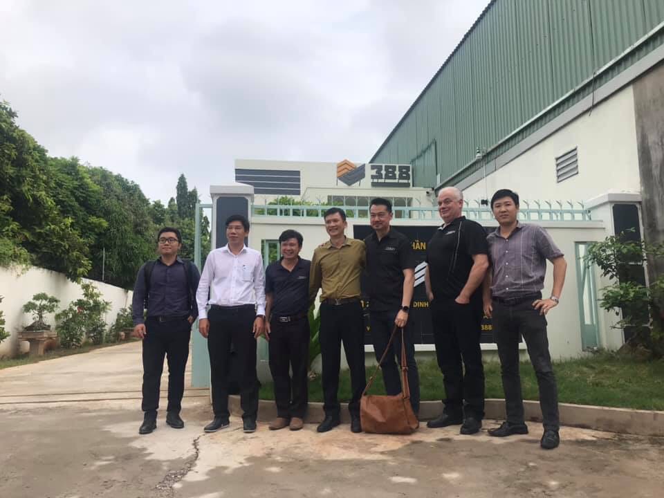 Đoàn lãnh đạo Công ty Lumina Systems đến thăm và làm việc tại 388IC